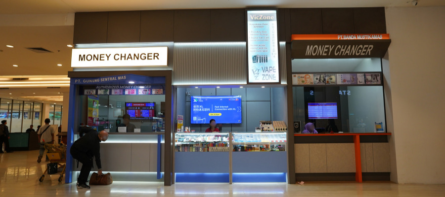 Money Changer at Bayfront Mall Harbour Bay